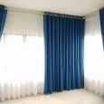 Mẫu rèm cửa sổ màu xanh da trời nhập khẩu từ Hàn Quốc giá rẻ tại Hà Nội  