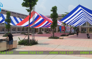 Báo Giá Dù Che Nắng Sân Trường Giá Tốt, Chất Lượng