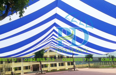 Báo giá dù che sân trường uy tín, chất lượng