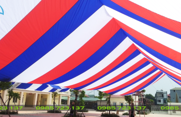 Giới thiệu cho bạn bảng giá bạt dù che mưa nắng trên thị trường hiện nay 