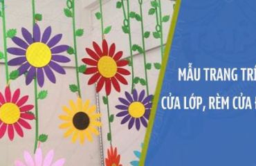 Những lưu ý khi trang trí rèm cửa lớp mầm non đẹp